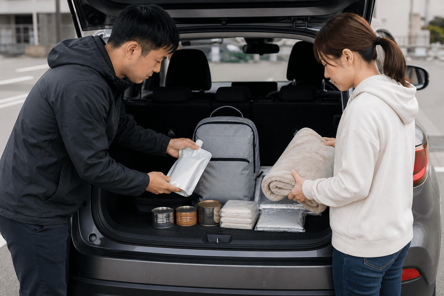車の防災グッズで必要なもの