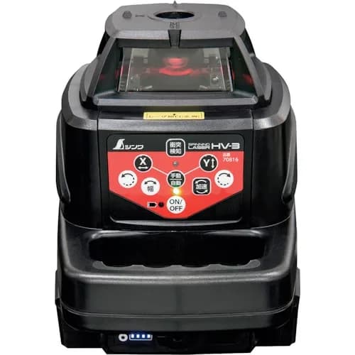 シンワ スピニングレーザー HV-3 レッド 70816の商品画像