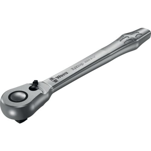 Wera 8004A サイクロップラチェット「メタル」1/4 チェンジレバーの商品画像