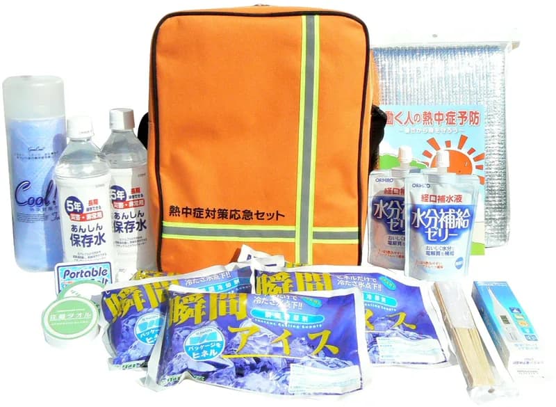 熱中症応急セット 10点セットの商品画像