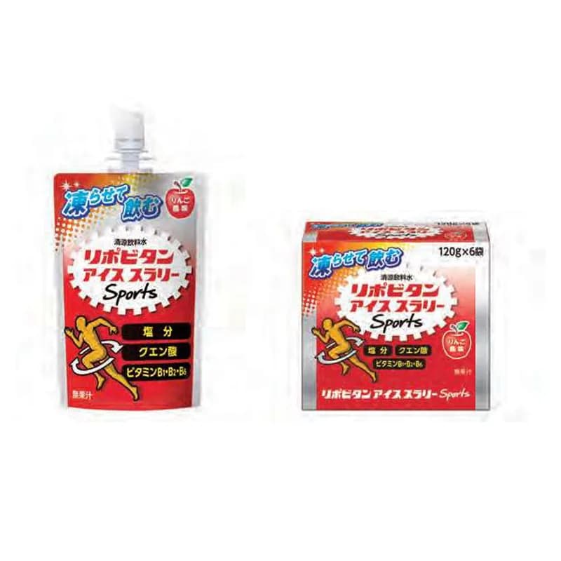 リポビタンアイススラリー りんご風味 30袋入の商品画像