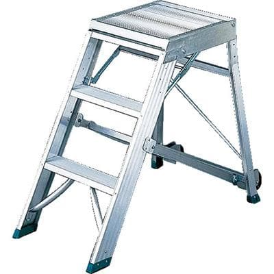 トラスコ 折りたたみ式作業用踏台 H0.9m TDAD-090