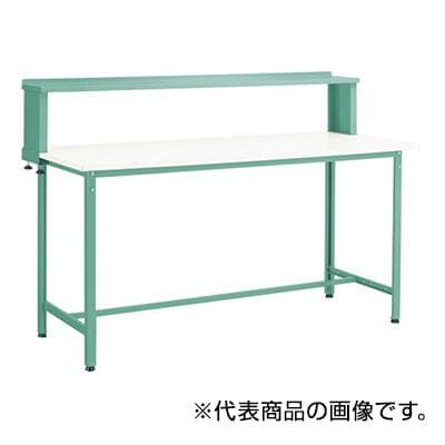 TRUSCO 軽量立ち作業台 上棚付 ホワイト 900×600×1204 HAE-0960YURB W※名称仮
