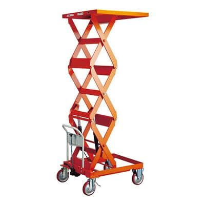 TRUSCO ハンドリフター 手動 350kg 600×900 高揚程型 HLFA-E350W