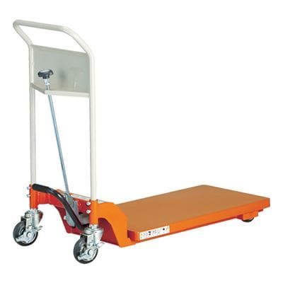 TRUSCO ハンドリフター 手動 400kg 900×600 低床式 HLF-S400-85L