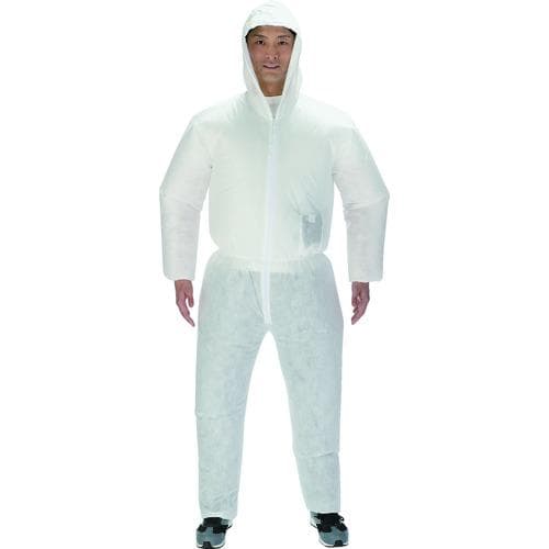 TRUSCO 使い切り空調服 つなぎ 3L