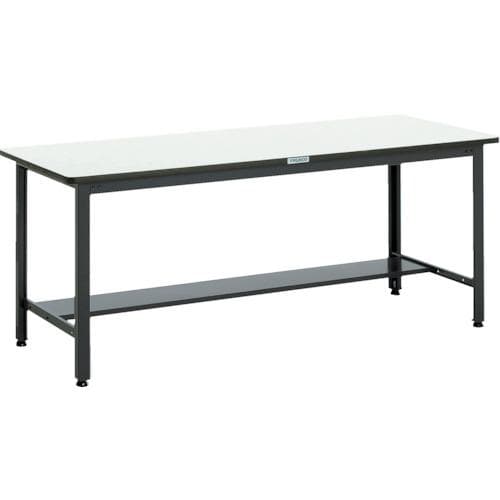 TRUSCO 中荷重作業台(500kg)AEW型 1500×900×H740 ダークグレー AEWP-1590※名称仮