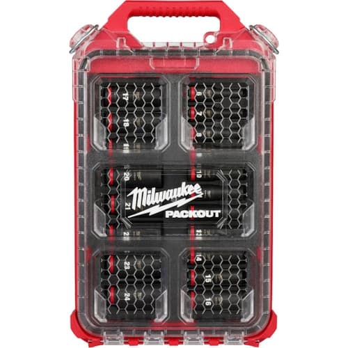 SHOCKWAVE ディープインパクトソケット 3/8 19PCS PACKOUTセット 49666801