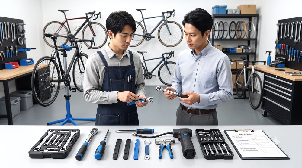 自転車メンテナンス工具セットを法人・現場で選ぶイメージ