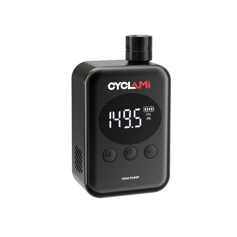 CYCLAMI 電動空気入れ ブラック HW-139
