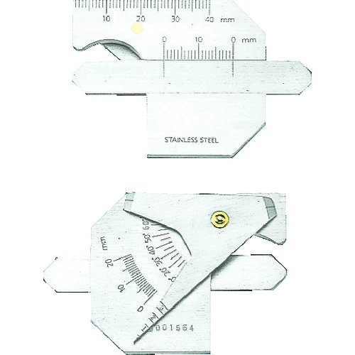 TRUSCO 溶接ゲージ(寸法測定精度±0.4)TWG-1の商品画像