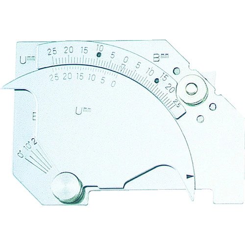 TRUSCO 溶接ゲージ(寸法測定精度±0.6mm)TWGU-7Mの商品画像