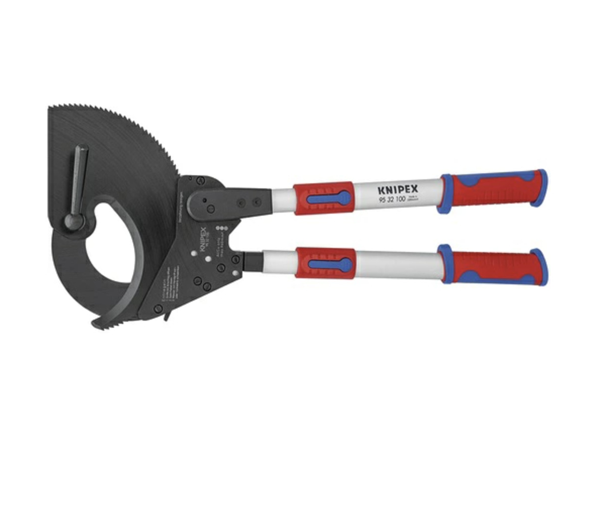KNIPEX ラチェット式ケーブルカッター 9532100