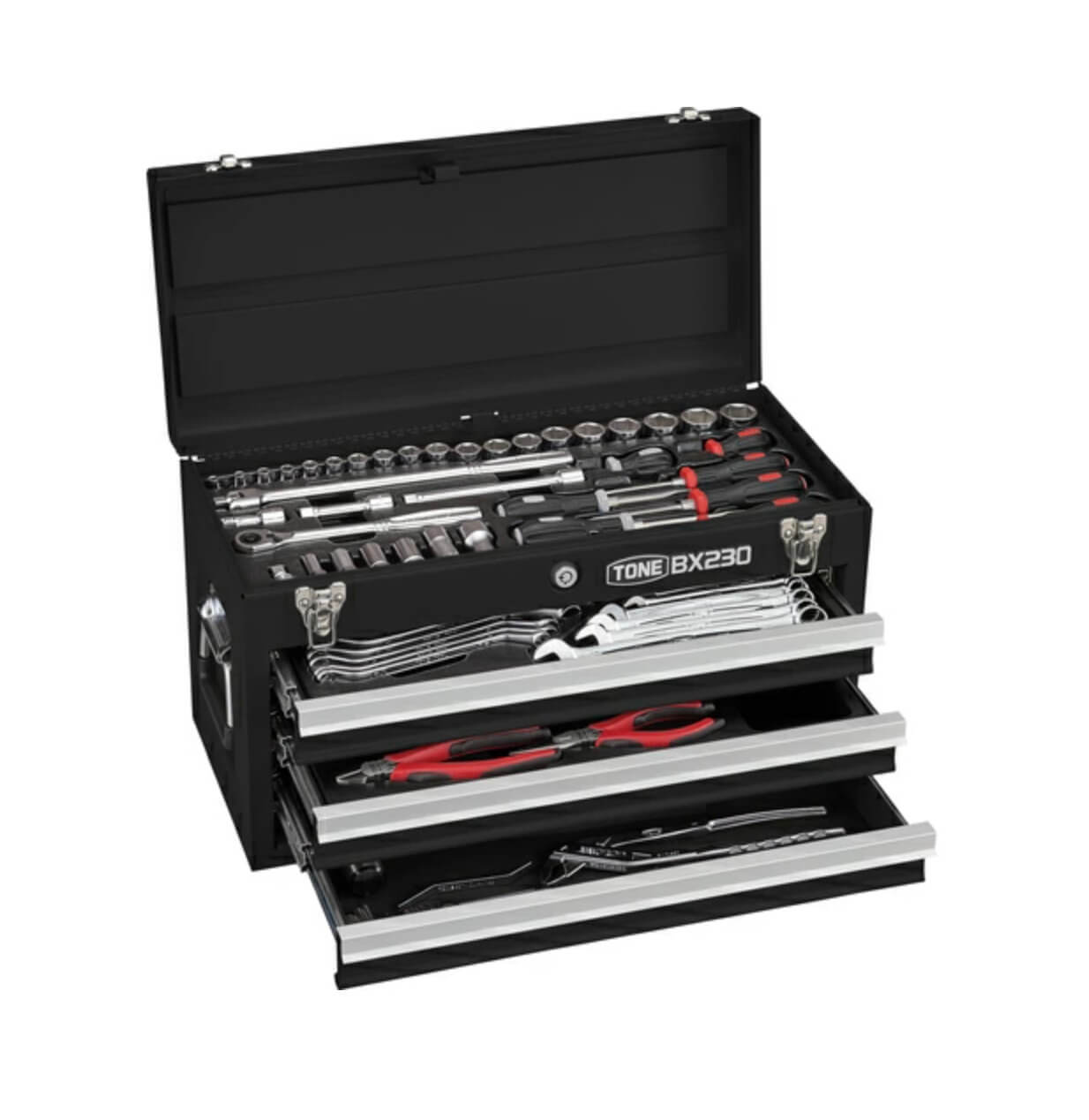 TONE ツールセット 72点 マットブラック TSA350BK